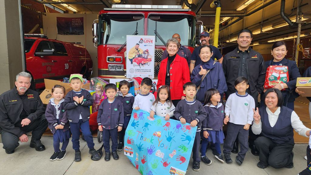 美國加州慈濟幼兒園 捐贈玩具回饋社區
