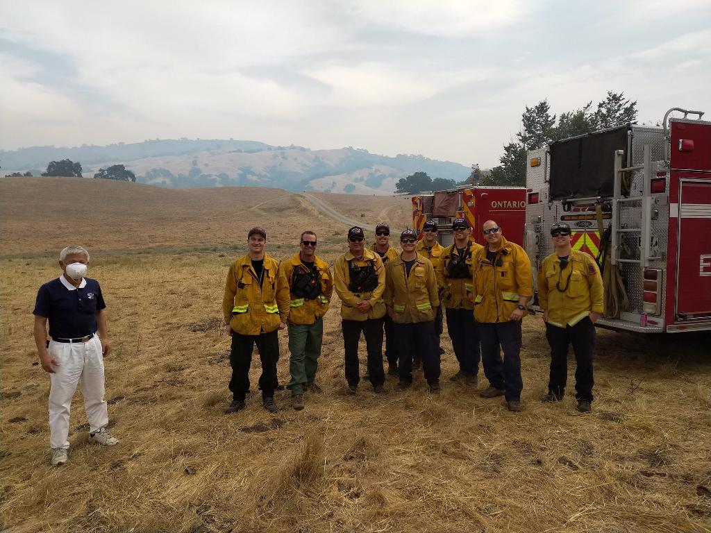 北加州閃電山火 社區互助應急難