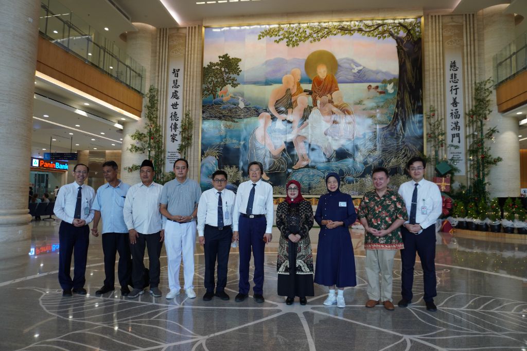 首次參訪印尼慈濟園區 副總統女兒讚賞慈濟教育