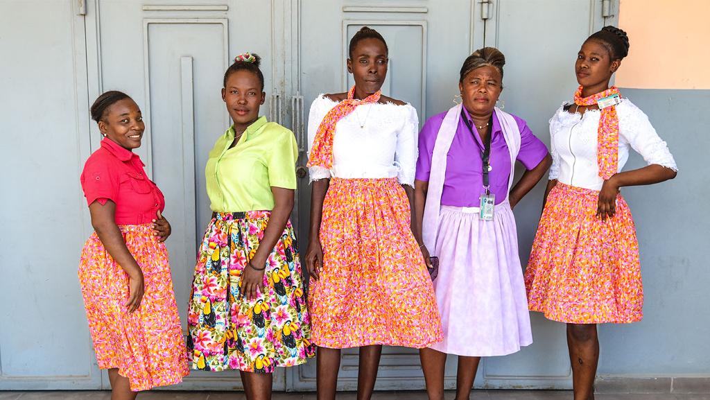 海地婦女 透過裁縫散發新能量